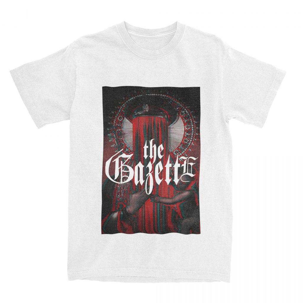 Kolekce The Gazette Tričko Kapely Merch Pánské Dámské Bavlněné Vintage Trička Krátký Rukáv Oblečení Všechna Roční Období