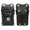 Barber Scissors Bag Hairstylist Waist Bag 7 Slot Detachable Scissor Holder Bag PU Leather Tool Bag for Scissor Hair