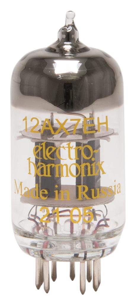 AMZTOP ELECTRO-HARMONIX Vacuum Tube 12AX7EH /MP Bipolar Matched Set of 2 Miniature/mT Dual Triode Tubes TEH12AX7/MP