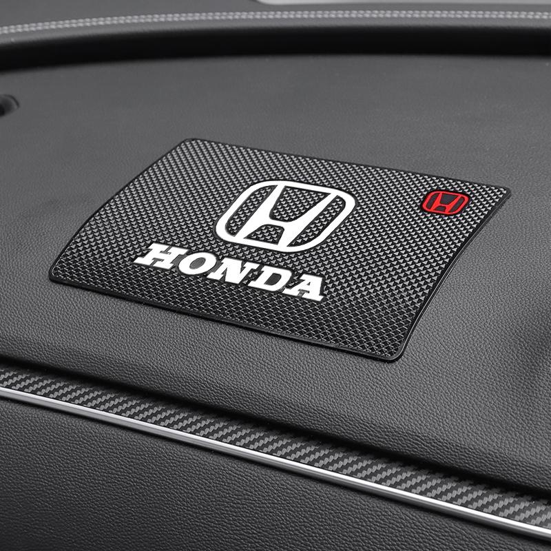 QEJMX1 Car Anti-Slip Mat Dashboard Phone Holder Anti-Skid Pad For Honda Civic XR-V HR-V City Accord Odyssey Spirior CRV Jazz Varadero