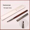Sandalwood Nail Art Brush Set: Liner, Round & Flat Head for Gradient & Lace Designs
