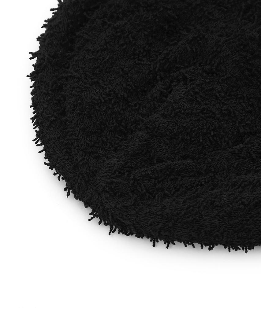 Eondeokeonteulolseutyudio Summer Boucle Beanie Fuzzy Beanie / Cool Boucle / Black