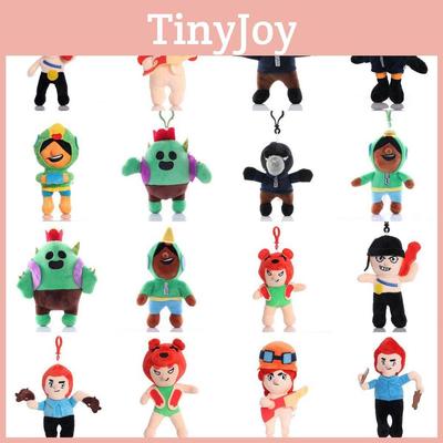 Brawl Stars Kaktus Leon Nita Poco Spike Plüschtier Anhänger Stilvolle Stoffpuppe Kindergeschenk