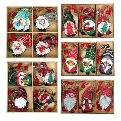 Wooden Christmas Pendant Merry Christmas Decor for Home 2025 Navidad Ornaments Christmas Tree Decor Xmas Gifts New Year 2026