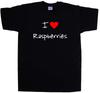 I Love Heart Raspberries T-Shirt