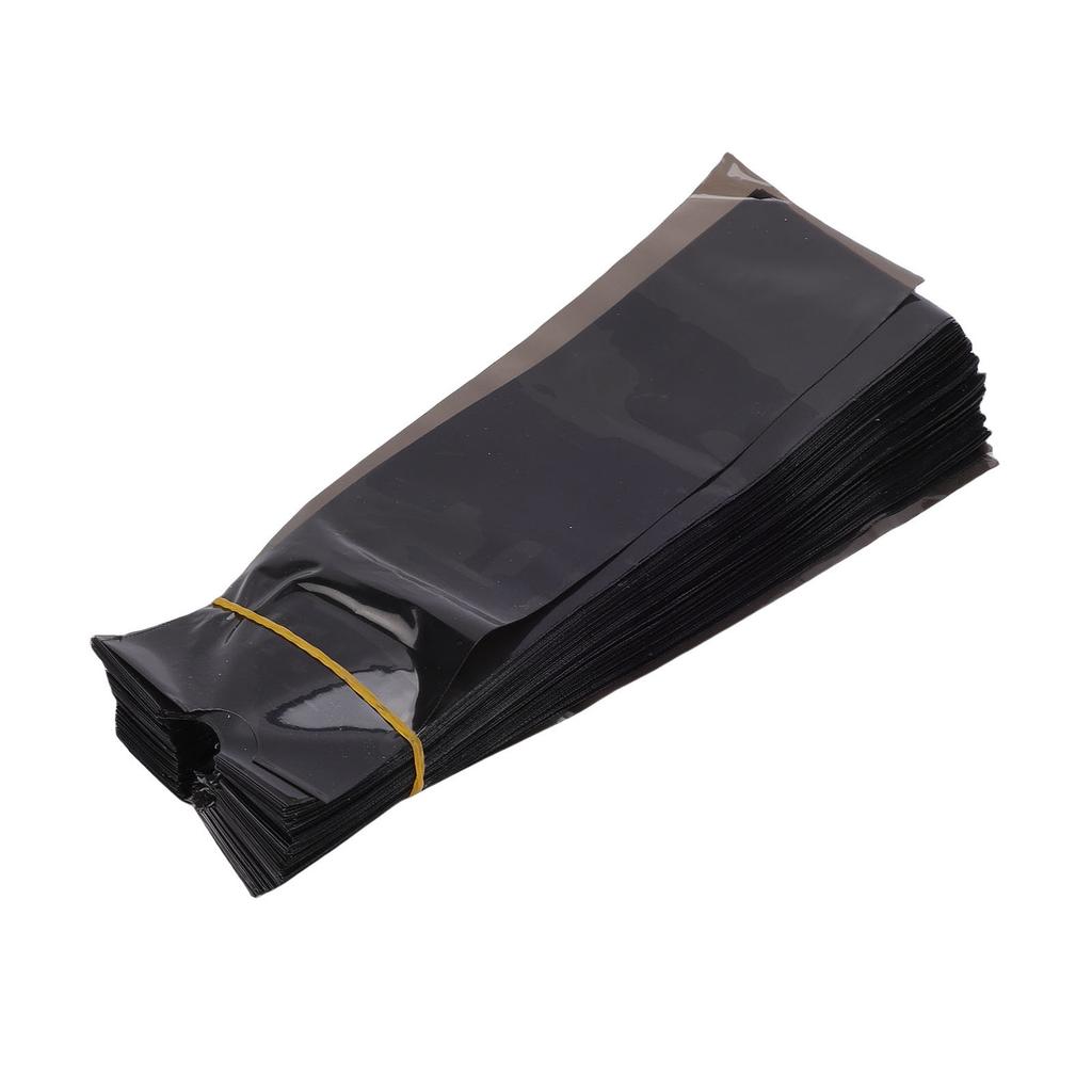 100 Pcs Tattoo Machine Covers Water Proof PE Anti Static Disposable Tattoo Pen Sleeves Black