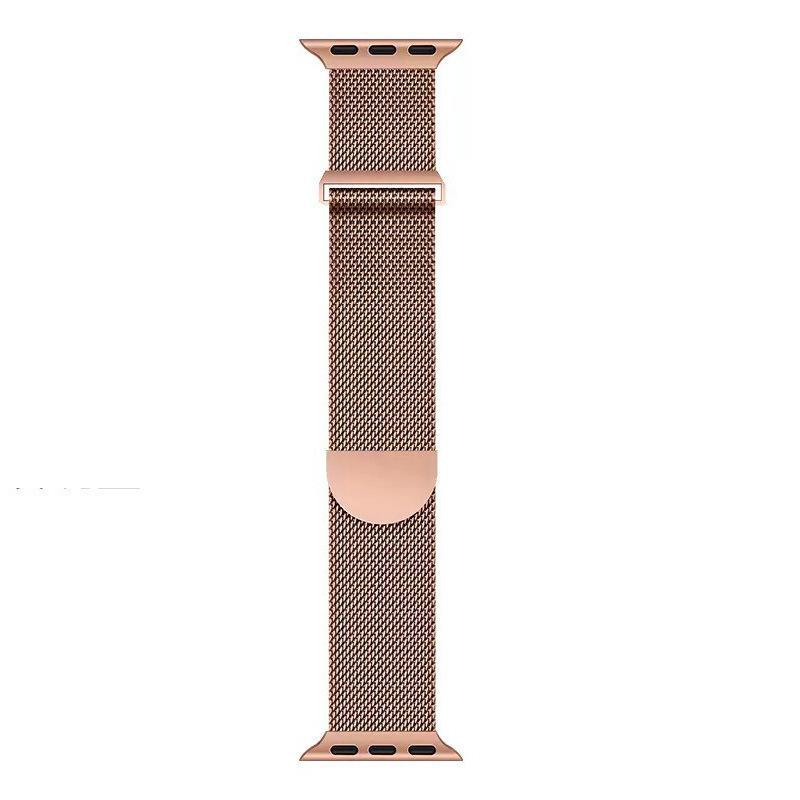 Compatible Apple Watch Milanese Magnetic Stainless Steel Strap