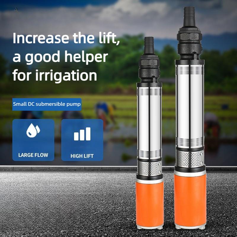 48V60V High Lift DC Deep Well Pump Electromobile Submersible Pump Household Agricultural High Flow Pumping Equipment