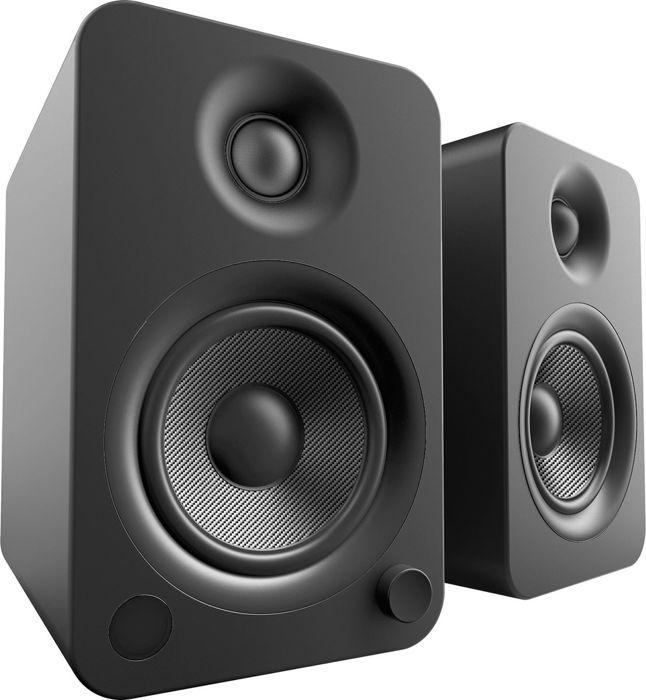 Active Hifi Speakers - Kanto - Yu4 - Bluetooth - Matte Black - Sold As a Pair