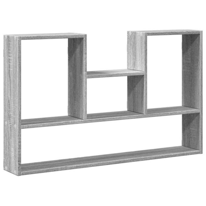 VidaXL Étagère murale sonoma gris 99x15x60 cm bois ingénierie 853241