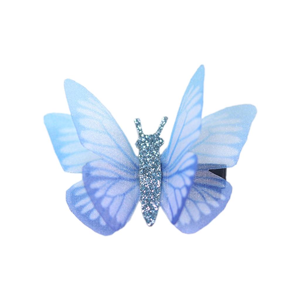 Chinese Hair Clip Vintage Butterfly Shape Hairpin Hair Clip for Spring Summer Side Hair Ponytail Hairpins for Teens
