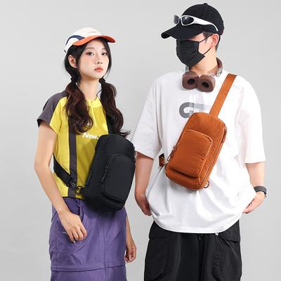 Sports Men's Chest Bag Women's Shoulder Bag Large Capacity Crossbody Bag