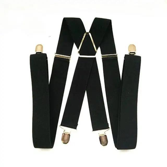 1 Pcs Fashion Women Men Unisex Clip On Braces Elastic Slim Suspender Y Back Suspenders Male Pants