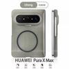 Slim Matte Finish Foldable Phone Case Pura X Max With Magnetic Center Hinge Shockproof Protection