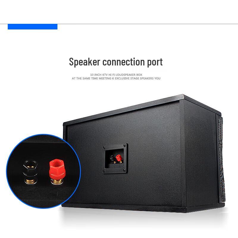 KAXISAIER 10-inch Professional KTV Karaoke Speaker