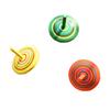 Funny Gift Multi-color Leisure Rotate Wooden Hand Spinning Toy Spinning Top