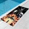 H-hollow Spiel Ritter Cartoon Handtuch Strand Schnelltrocknend Weich Poolhandtücher Geschenk für Reise Fitnessstudio Dusche Camping Sport