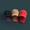 High Quality Hats Men's and Women's Embroidered Soft Top Caps Versatile Street Students Couple Baseball Caps Show Small Face