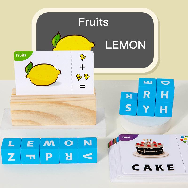 Cross-Border Kids' English Spelling Game: Parent-Child Interactive Educational Alphabet Toy