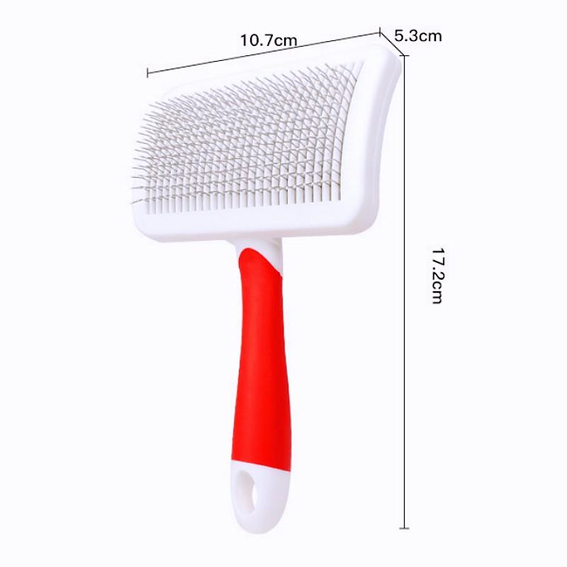 Dog Brush Massage Dogs Comb One Button Pet Hair Remover Self Cleaning Cat Brush Large Comb for Dog Grooming Brushes Pet Products