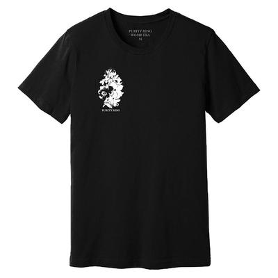 Men's Purity Ring Floral Antiquity T-shirt  Black