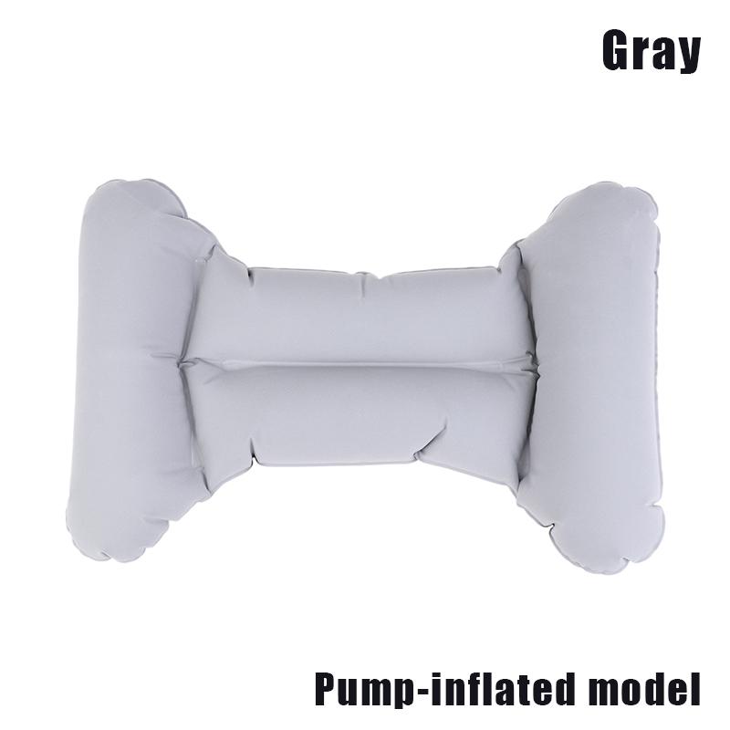 Inflatable Travel Nursing Waist Pillow, Blow Up Lumbar Body Back Support Pillow For Airplane Long Flight Journey Travel Airplane