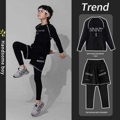 Moonkids Jungen Schnelltrocknendes Sport-Trainingsset