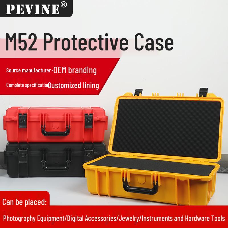 

Heavy-Duty Load-Bearing Multipurpose Plastic Protective Case Gray: Empty