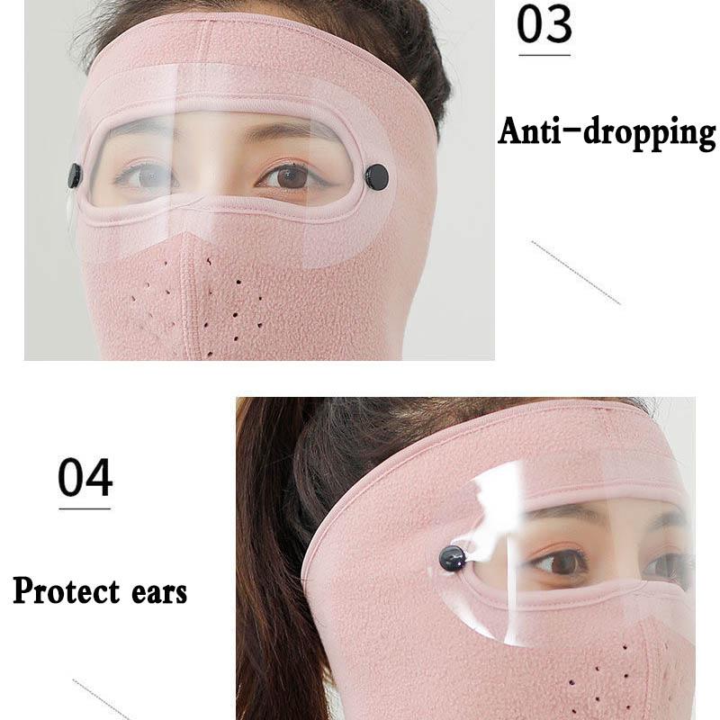 Cycling In Autumn and Winter Men and Women Cold and Windproof Winter Breathable Thickened Earmuffs Warm Masks Protective Masks