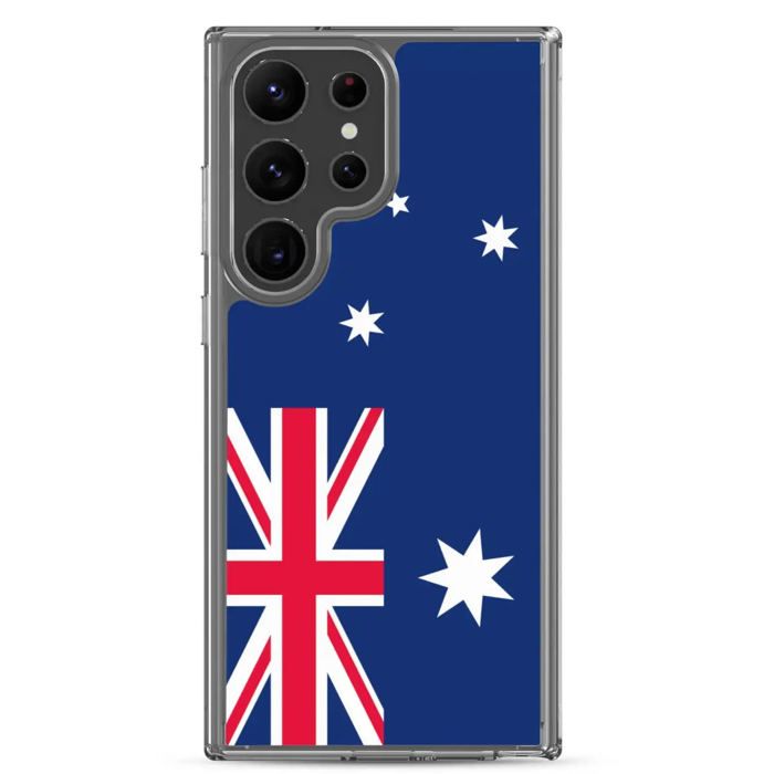 Coque Téléphone - Samsung - Galaxy S23 - Drapeau Australia - Souple - Flerfarget