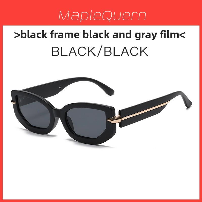 Vintage Cat Eye Sunglasses With Uv400 Protection For Street Style And Outdoor Activities