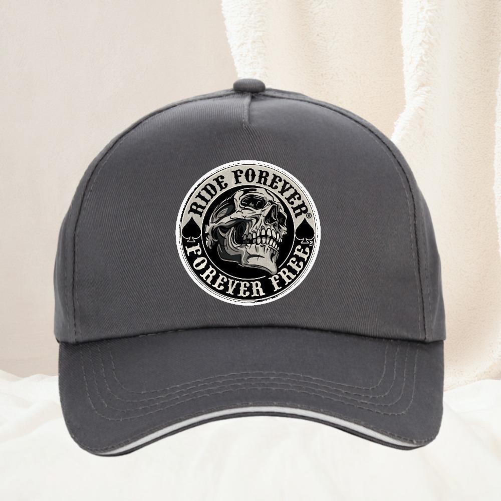 Always Ride Always Free Travel Hat Cool Summer Unisex Outdoor Ride Motorcycle Baseball Cap Gift Headwear