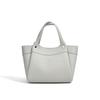 Soft Lichee Pattern Leather Handbags Ladies Versatile Retro Style Genuine Leather Tote Bag Large Capacity Shoulder Shopping Bags