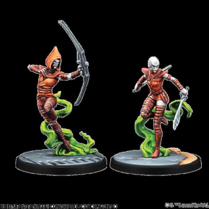 Star wars shatterpoint - set d'escouade sorcières de dathomir - jeu de figurines