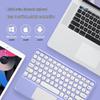 Exquisite Touch Bluetooth Keyboard: Ultra-Thin, Silent, Round Keys, Compatible with iPad/Tablet/Phone for Girls