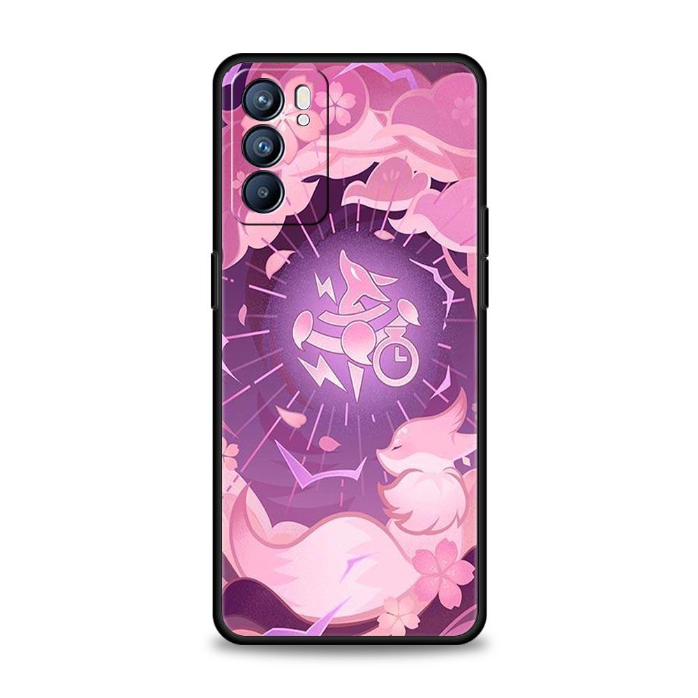 Genshin Impact Phone Case For Oppo Reno13 Reno12 Reno11 F Reno10 Pro A54 5G Find X5 A53 A52 A9 A17 A57 A78 4G A79 A80 A98 Cover