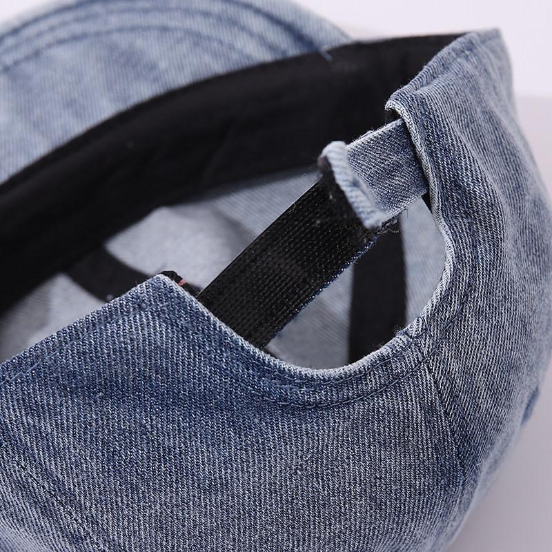 Casquette de Baseball en Jean Style Coréen INS pour Bébé - Chapeau à Visière Souple pour Garçons et Filles, Printemps/Automne