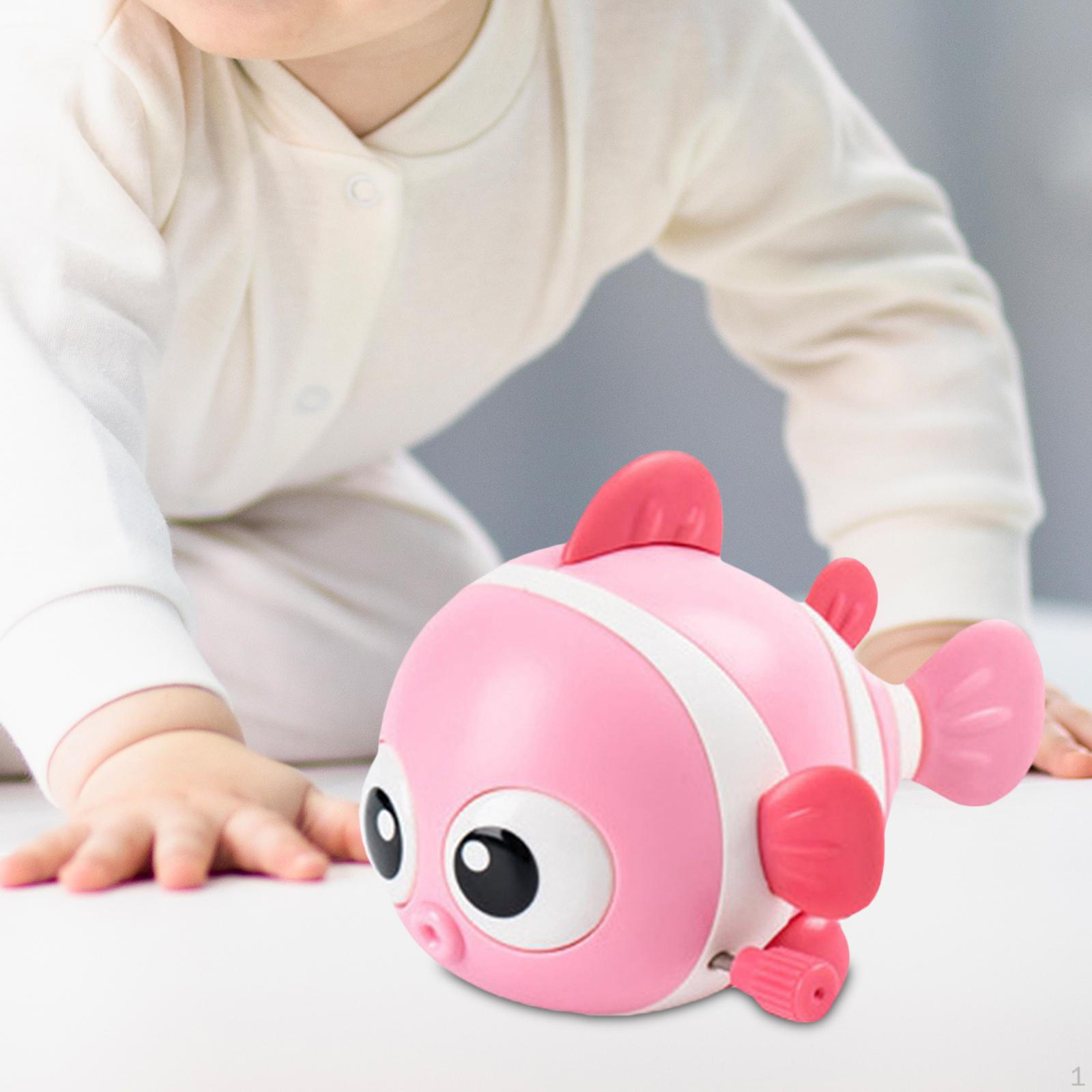 Игрушки для ванны, Игрушки для ванны для малыша, Заводная игрушка для купания в воде, Милые игрушки для бассейна розовый