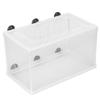Aquarium Fisch Zucht Box Isolation Box Züchter Brüterei Inkubator mit SaugnapfL