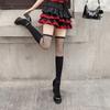 Hollow Thigh High Women Stockings Solid Color Black White Long Socks Women Stockings Jk Girls Knee High Sox Thigh High Stocking