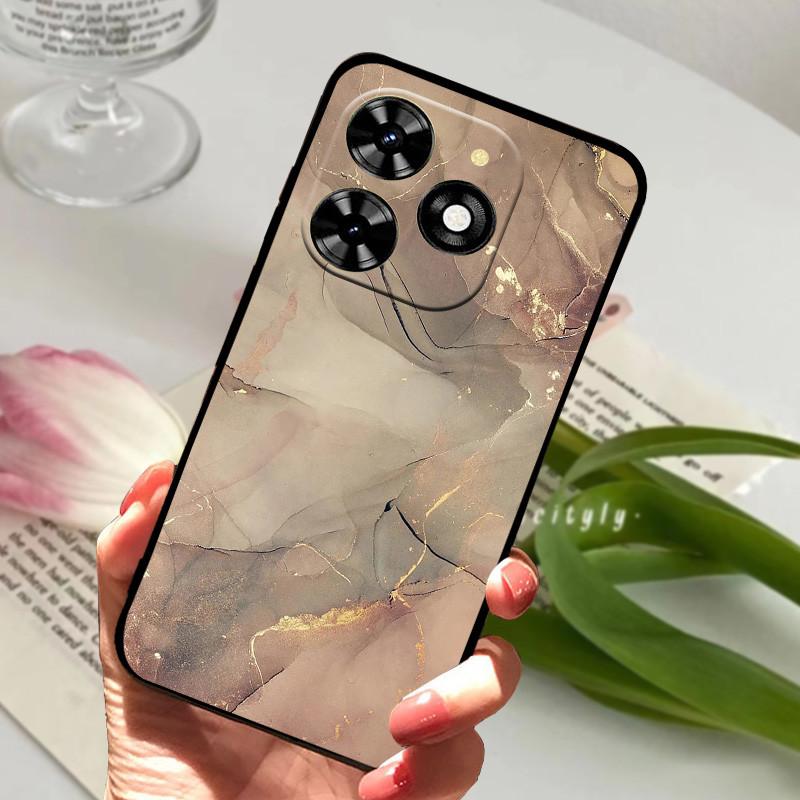 For Tecno Spark Go 2024 Case BG6 Shockproof Soft TPU Silicone Phone Cover For Tecno Spark Go 2024 Funda SparkGO Capa Cartoon