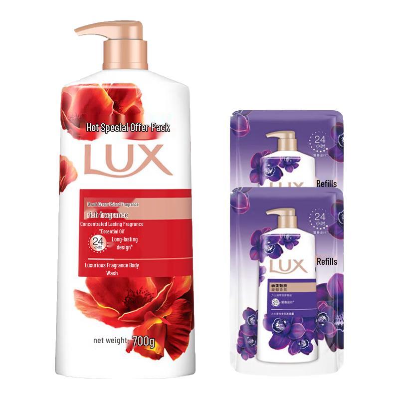 

LUX Drunken Dream Orchid Deep Cleansing Shower Gel Set