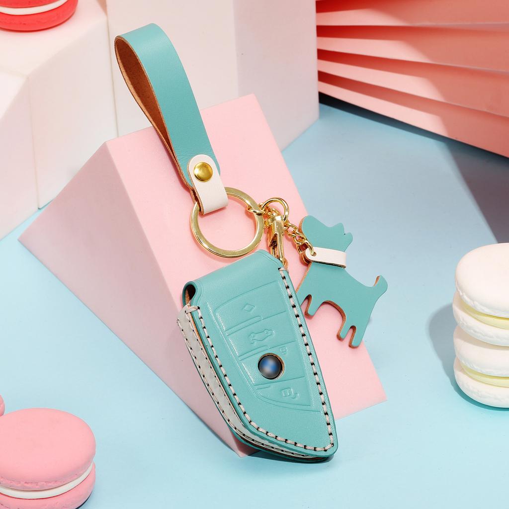 Passend für BMW Schlüsselhülle Schlüsselanhänger Neue 1er Reihe 3er Reihe 5er Reihe 7er Reihe X3X1X5 Autoschlüsselhülle