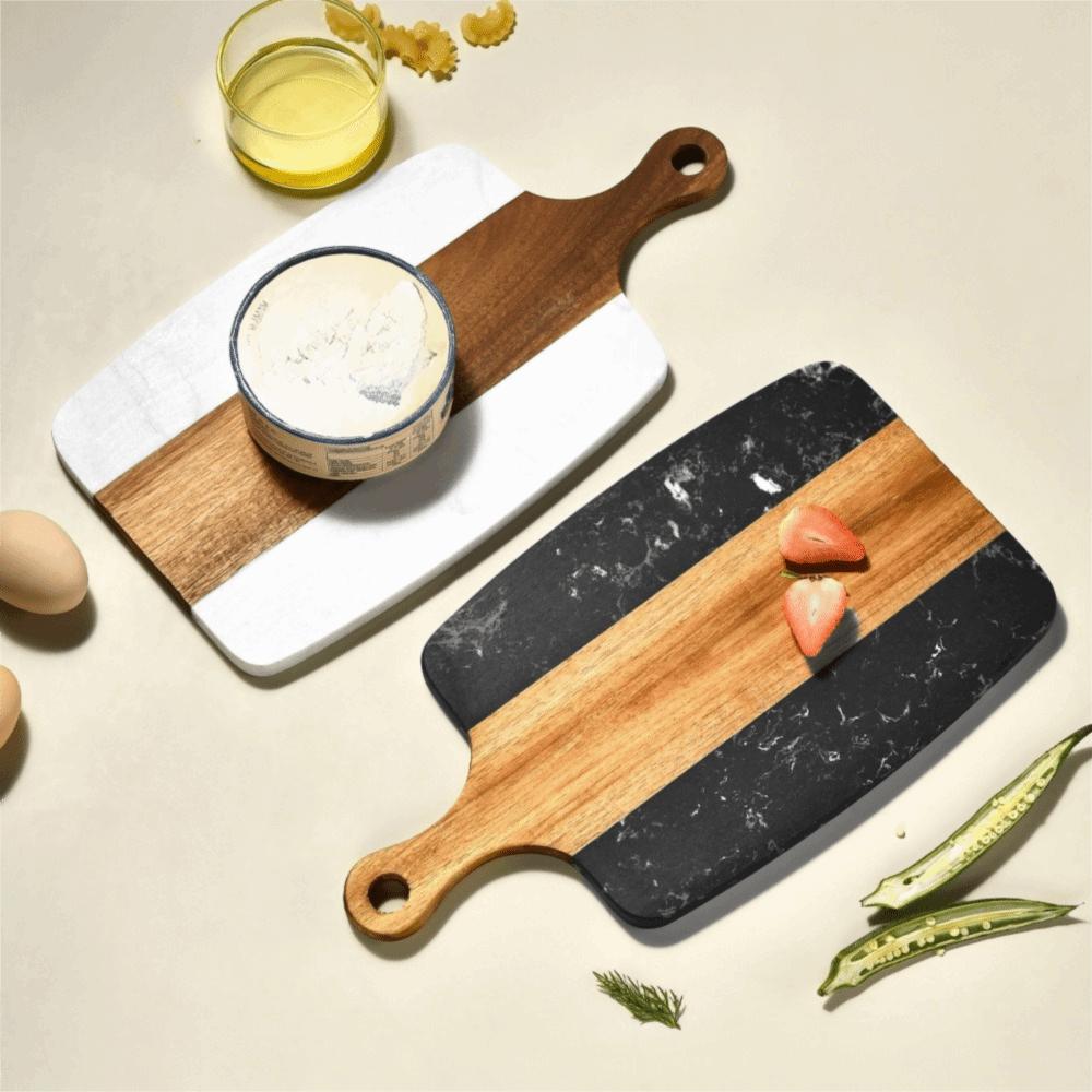 Double Side Use Chopping Board Mold-resistant Cheese Board Preparing The Ingredients