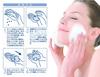 Filet nettoyant visage KOKUBO avec éponge cœur pour une mousse fine - 1 pièce