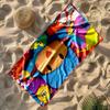 Pocoyo Beach Towel Super Soft & Absorbent Comfortable Lightweight Suitable for Sports, Travel, Swimming, Yoga, Bathroom, Beach, And Pool