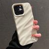 Luxury Plating 3D Wavy Texture Soft Phone Case For iPhone 17 Air 16 E 15 14 Plus 13 12 11 Pro Max Glossy Shockproof Bumper Cover