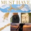 Sexy Multi-layer Imitation Pearl Waist Chain Belt for Women Gold Color Tassel Belly Chains Summer Beach Bikini Body Jewelry