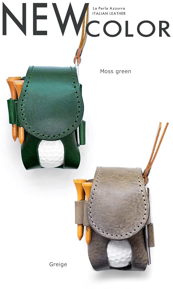 A genuine leather golf ball made in featuring a ball green and Handmade with Italian leather by La Perla this handmade gift makes a great Day birthday