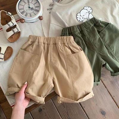 Shorts d'été en coton pour bébé 2025: Vêtements d'extérieur tendance, doux, confortables pour enfants